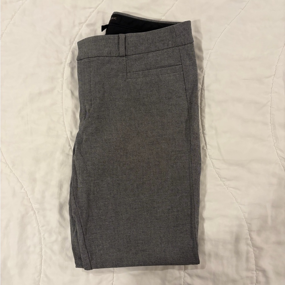 Banana Republic Mid-Rise Skinny Sloan Pant, Gray (Size 6)
